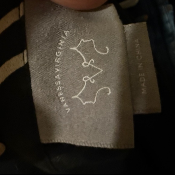 Vanessa Virginia Silk Dress. Black/White. Size Small-Medium. - Picture 8 of 14